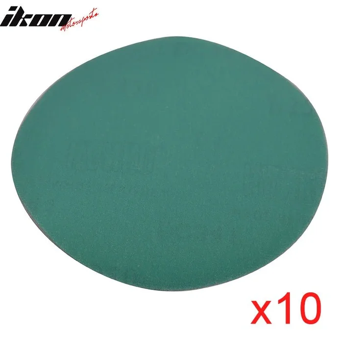 100PC 5″ Wet Dry No Hole Sand Paper Disc 320 Grit Repair Sandpaper