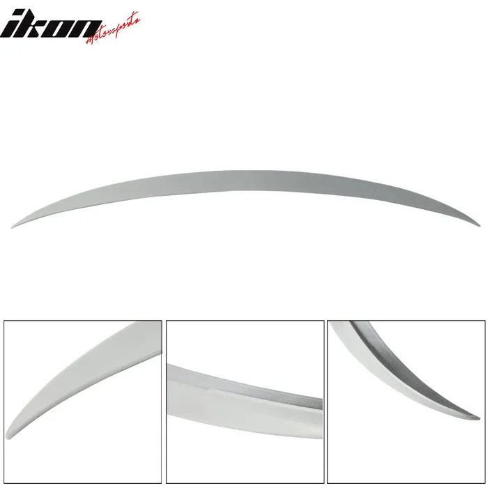 11-2016 BMW F10 5 Series P Style Unpainted Rear Spoiler Wing ABS