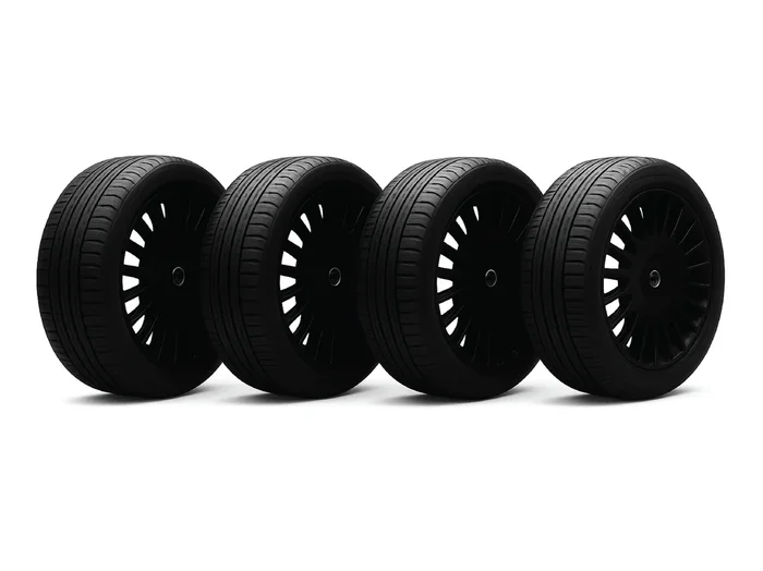 19″ RAZOR V2 Tesla Model S Wheel and Tire Package up to 2021