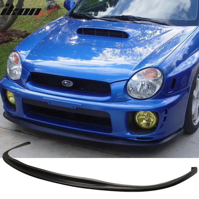 2002-2003 Subaru Impreza WRX STI Style Front Bumper Lip Spoiler – PU