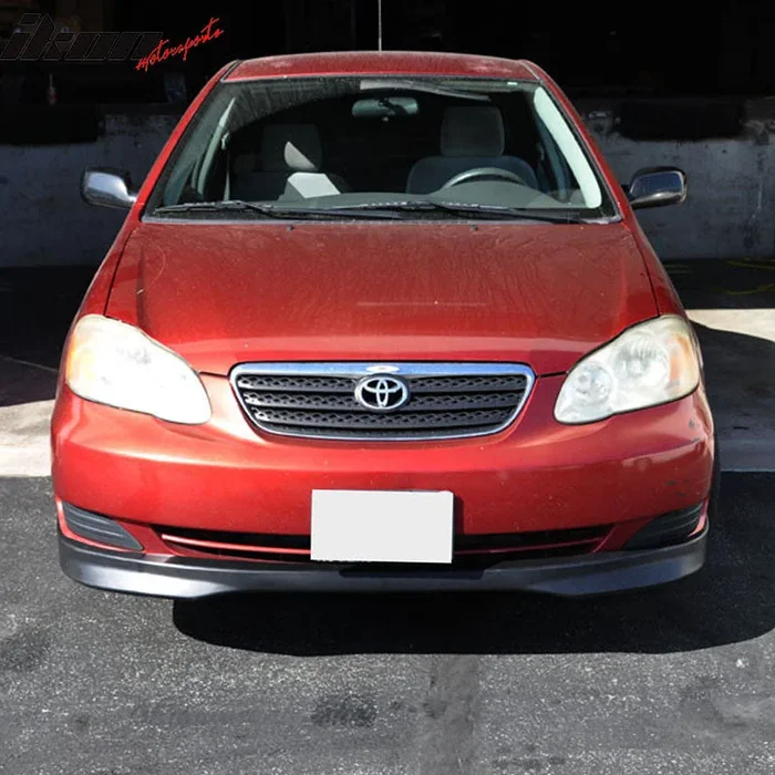 2003-2004 Toyota Corolla Type-R Painted Front Bumper Lip Spoiler PP