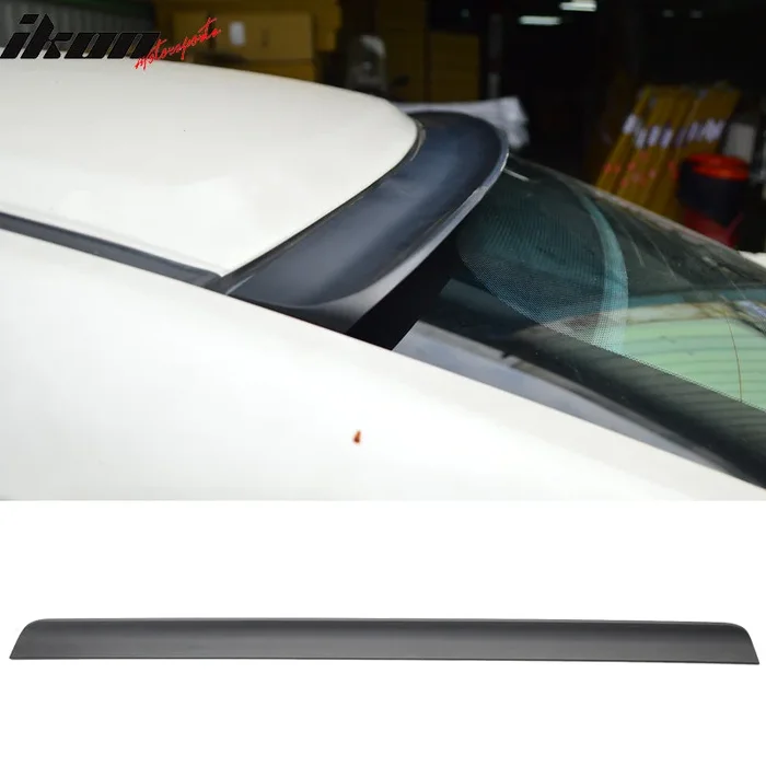 2005-2008 Audi A4 B7 Unpainted Black Roof Spoiler – PUF
