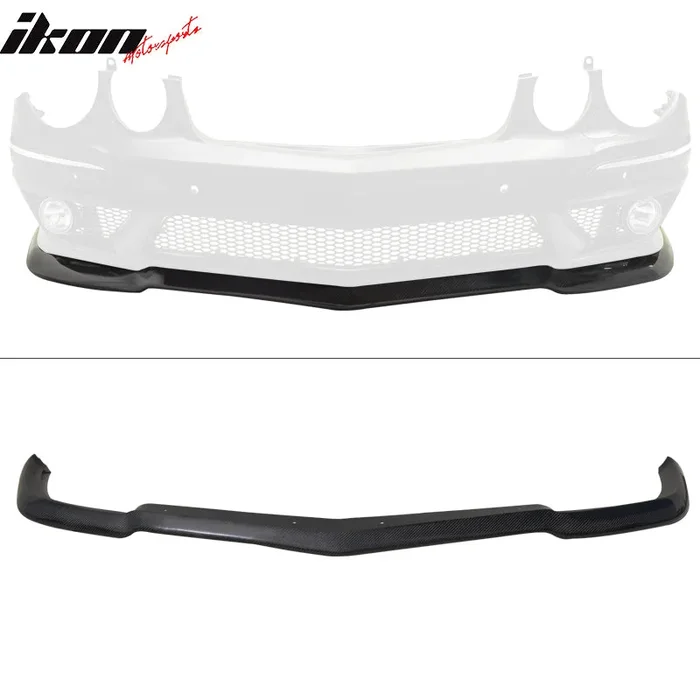 2007-2009 Benz W211 E-Class H Style Unpainted Front Bumper Lip PP