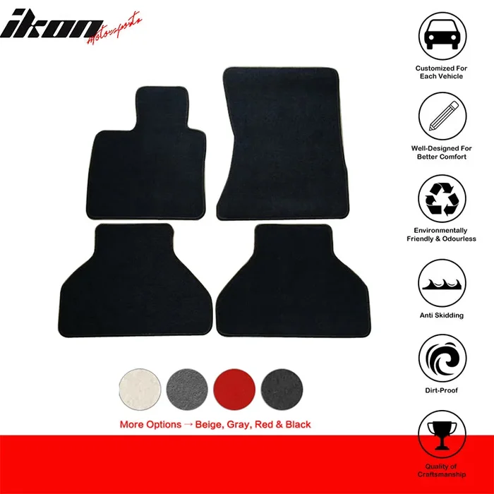 2007-2012 BMW E70 X5 Floor Mat Carpet Nylon