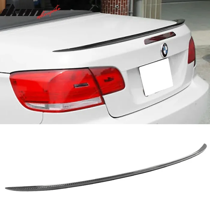 2007-2013 BMW E93 3-Series 2Dr M3 Style Trunk Spoiler Carbon Fiber CF