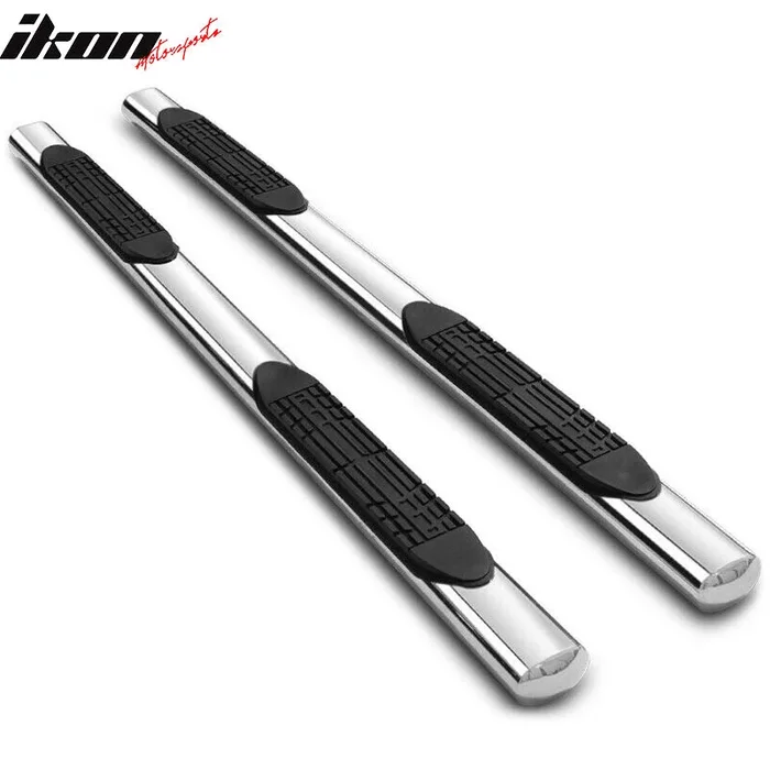 2007-2018 Silverado Sierra Regular cab 4″ SS Running Boards Stainless