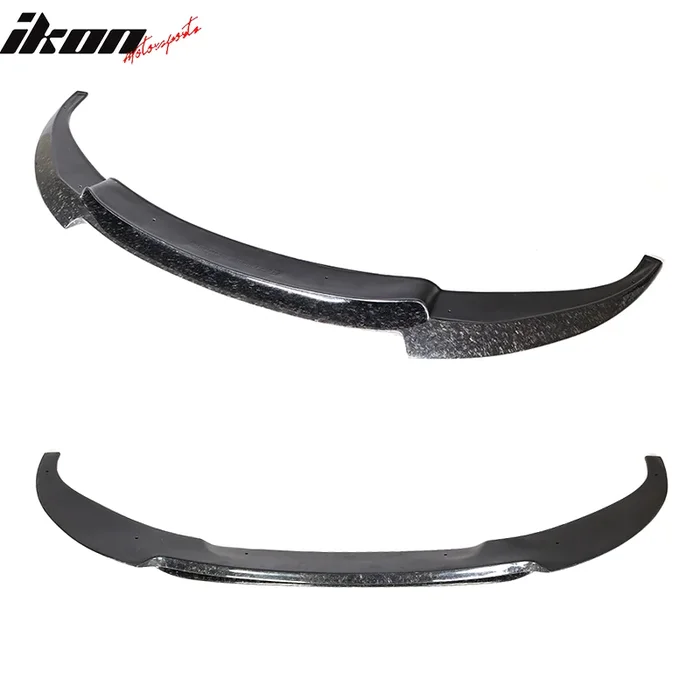 2012-2017 BMW F06 M6 V Style Front Bumper Lip Forged Carbon Fiber
