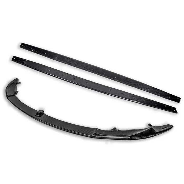 2014-20 BMW F80 M3 Carbon Fiber Front Splitter & Side Skirts