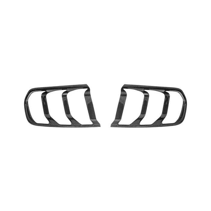 2015-17 Ford Mustang Rear Tail Light Trim Bezel Cover Pair