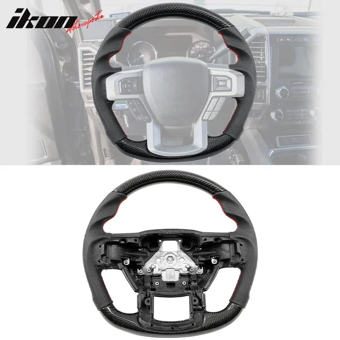 2015-2020 Ford F-150 Steering Wheel Carbon Fiber