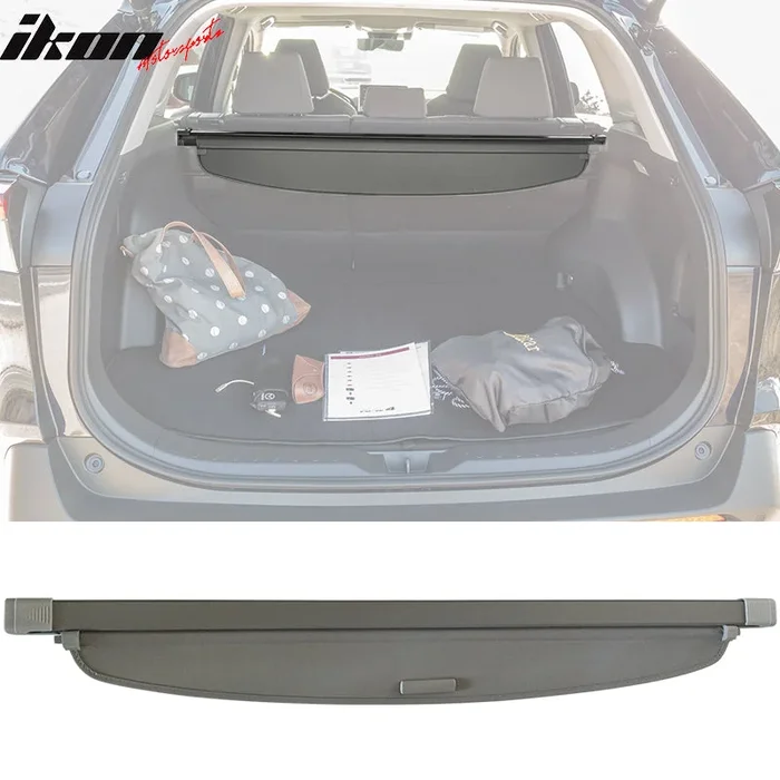 2019-2025 Toyota Rav4 & Rav4 Prime Gray Retractable Cargo Cover