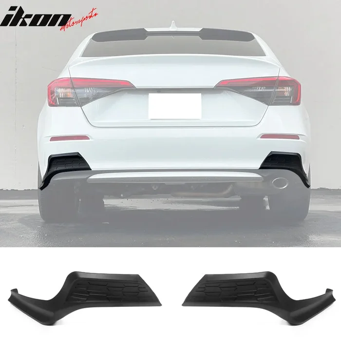 2022-2026 Honda Civic 4-Door MD Style Rear Bumper Lip PP