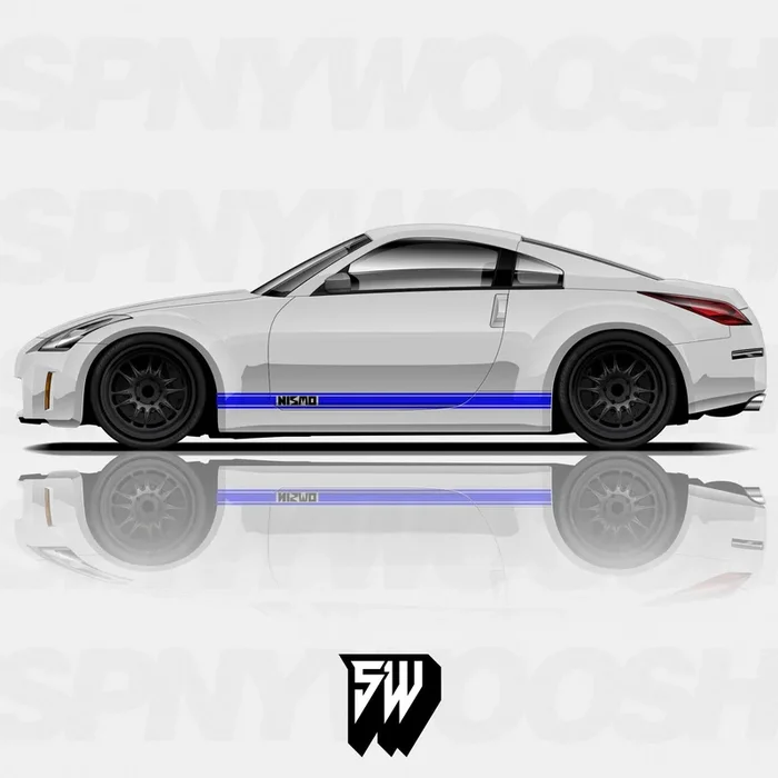 350Z 370Z Side Stripes – Retro Nismo