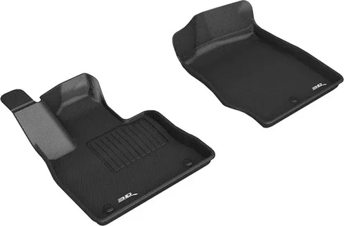 3D MAXpider 20-22 Ford Explorer Kagu 1st Row Floormat – Black aceL1FR13011509