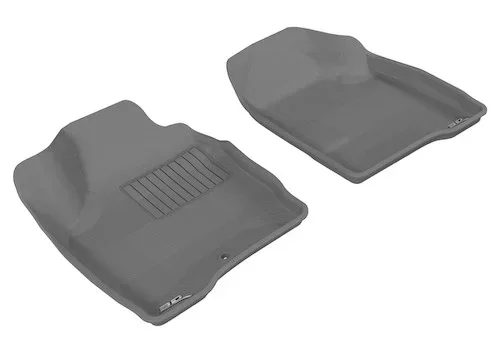 3D MAXpider 2006-2013 Chevrolet Impala/Impala Limited Kagu 1st Row Floormat – Gray aceL1CH04311501