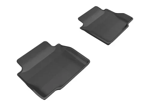 3D MAXpider 2006-2013 Chevrolet Impala/Impala Limited Kagu 2nd Row Floormats – Black aceL1CH04321509