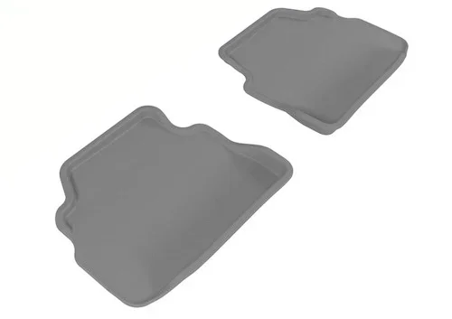 3D MAXpider 2007-2013 BMW 3 Series E92 Kagu 2nd Row Floormats – Gray aceL1BM02521501