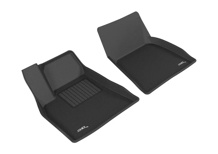 3D MAXpider 2012-2014 Tesla Model S Kagu Floor Mats – Black