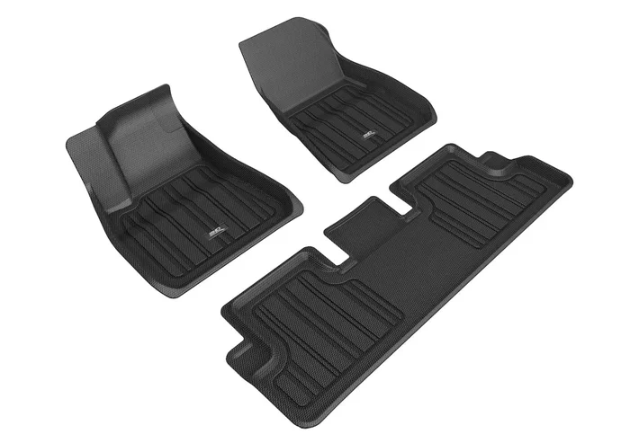 3D MAXpider 2020-2022 Tesla Model 3 Elitect Floor Mats – Black