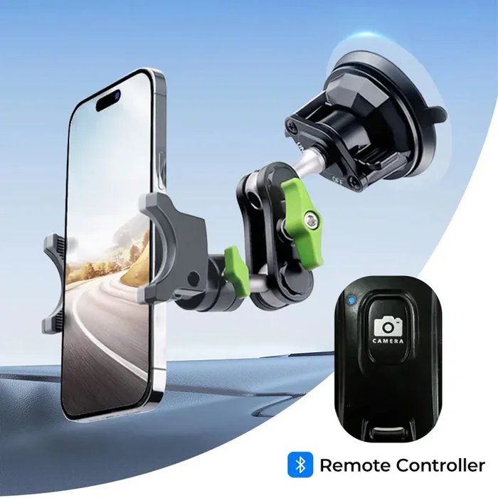 3W Car Phone Holder Never-Drop & Ultra-Stable Mount