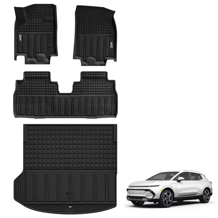 3W Chevrolet Equinox EV (Non Fuel) Floor Mats/ Cargo Liner 2024-2025 Thorex™ All-Weather Protection