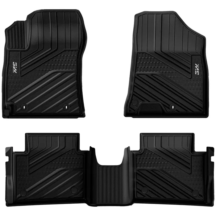 3W Hyundai Kona 2024-2025 2026 (Gas Models Only) Custom Floor Mats Thorex™ All-Weather Protection