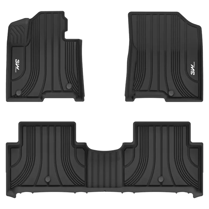 3W Kia Sorento 2021-2025 (Only fit Hybrid) Custom Floor Mats Thorex™ All-Weather Protection
