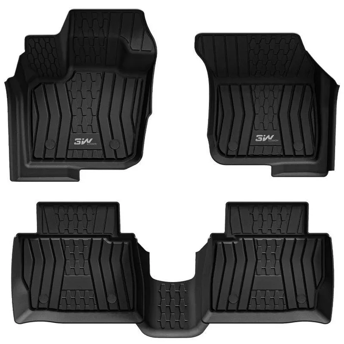 3W Lincoln MKZ 2017-2020 Custom Floor Mats Thorex™ All-Weather Protection