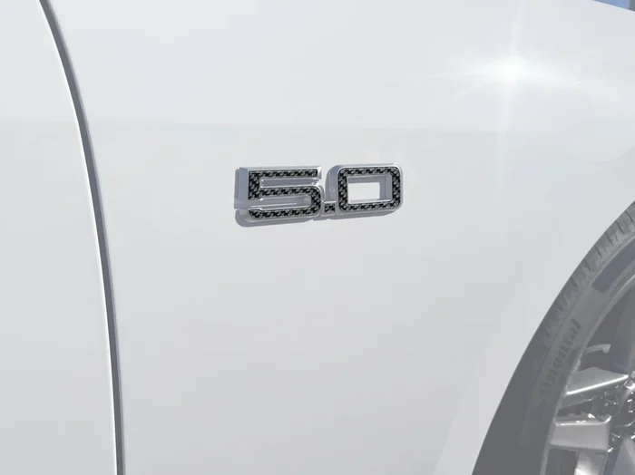 5.0 Emblem Inserts Fits 2024-2026 Ford Mustang