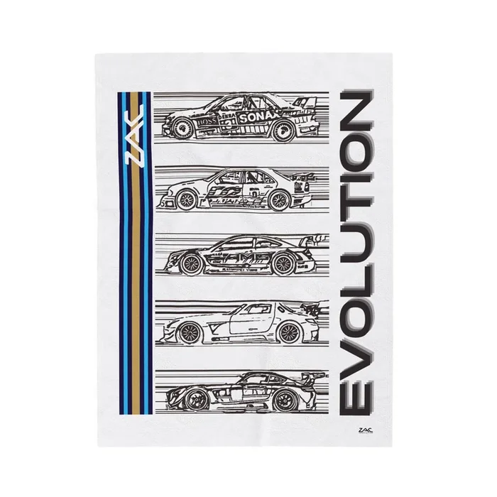 “EVOLUTION” AMG Racing Plush Blanket
