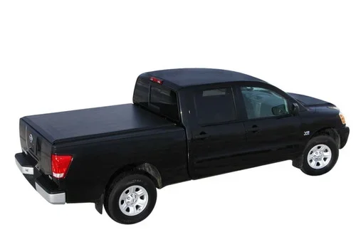 Access Literider 08-15 Titan Crew Cab 7ft 3in Bed (Clamps On w/ or w/o Utili-Track) Roll-Up Cover acc33199