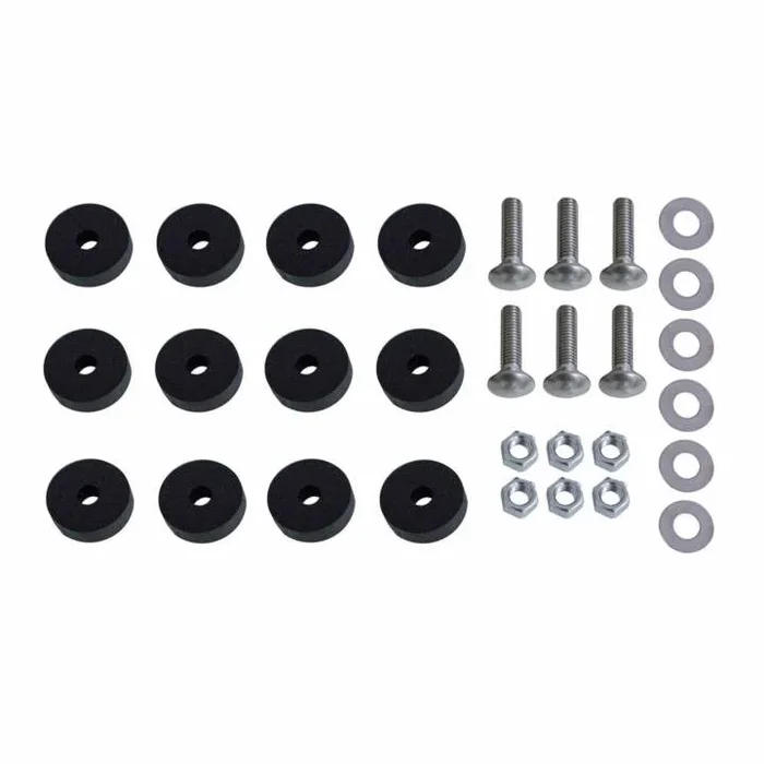 Addictive Desert Designs Camper Shell Slide Rail Roof Mount Kit for Universal Roof Rack