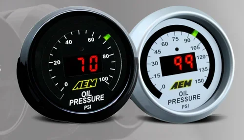AEM Oil Pressure Gauge – 0-150 PSI