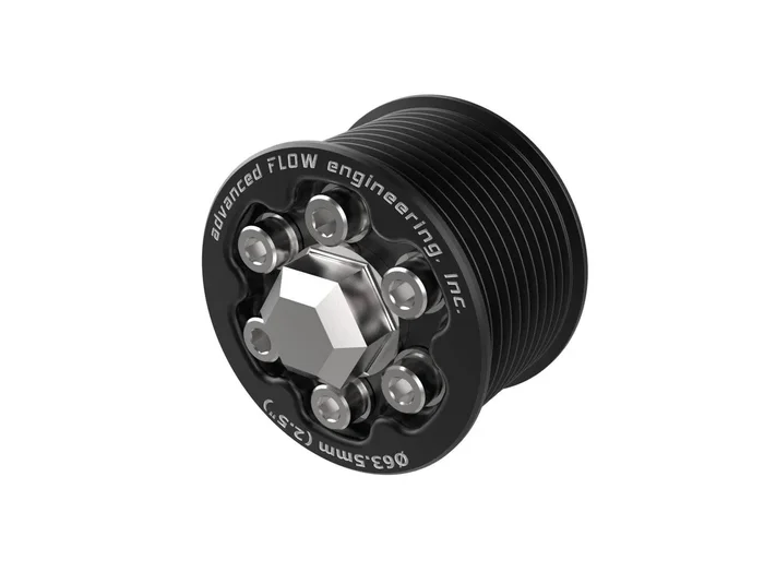 aFe Power 2015-2023 Dodge Challenger/Charger SRT Hellcat V8-6.2L (sc) HEMI aFe POWER Supercharger Power Pulley Kit w/ Hub 2.50 IN