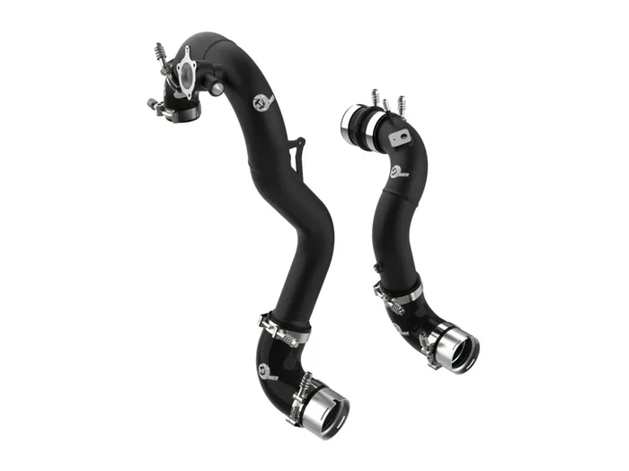 aFe Power 2021-2024 Ford Bronco EcoBoost BladeRunner Aluminum Hot and Cold Charge Pipe Kit Black