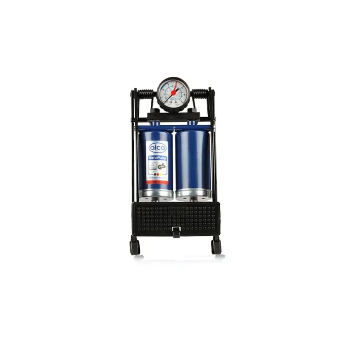 ALCA 2 Cylinder 202000 Foot pump 7 bar, double barrel