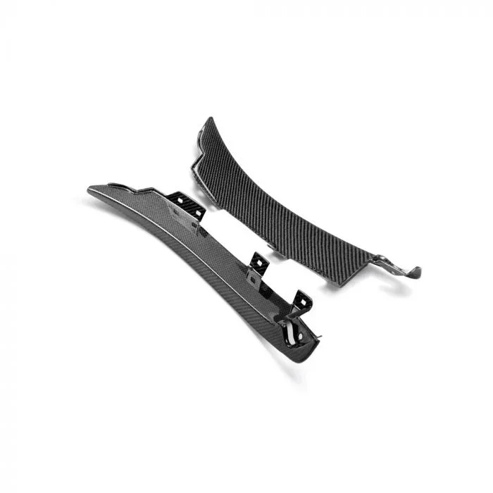 Anderson Composites 2015-2020 Ford Mustang Shelby GT350 Carbon Fiber Rear Splash Guards