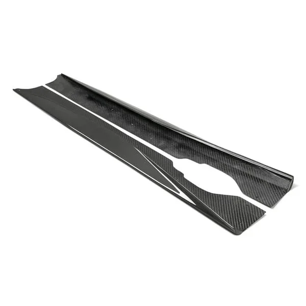 Anderson Composites 2020-2024 Chevrolet Corvette C8 Carbon Fiber Side Skirt Extensions