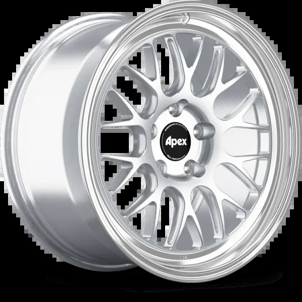 Apex Chevrolet Corvette C8 Stingray ML-10RT Forged Wheels – Machined Lip Brushed Clear – Set of 4