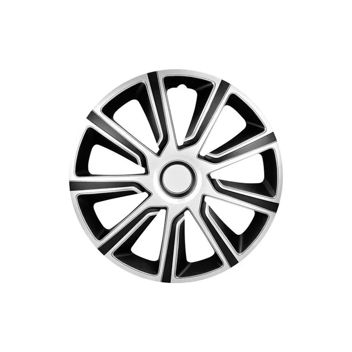 ARGO 13 COSMO SILVER BLACK Wheel trims 13 Inch Black/Silver