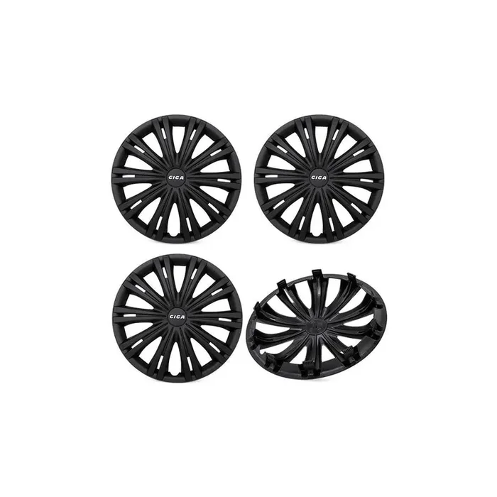 ARGO 14 GIGA BLACK Wheel trims 14 Inch Black
