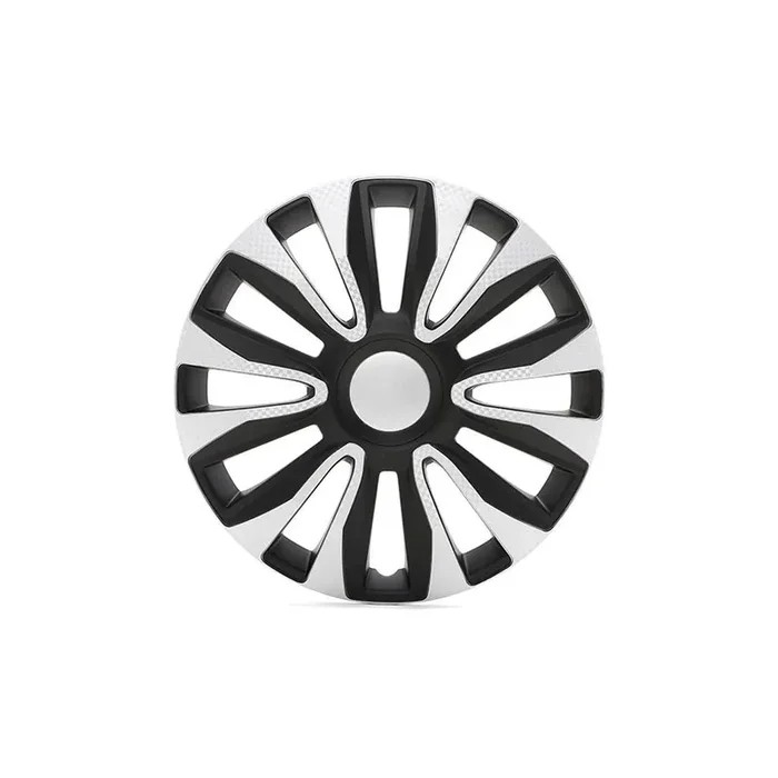 ARGO 15 AVALONE CARBON S&B Wheel trims 15 Inch Black/Silver, Carbon