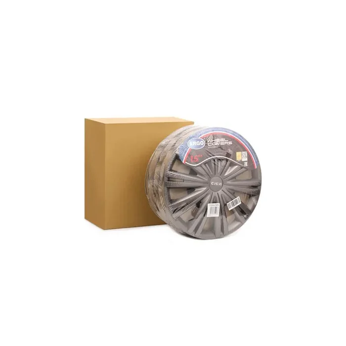 ARGO 15 GIGA DARK Wheel trims 15 Inch Black/Silver
