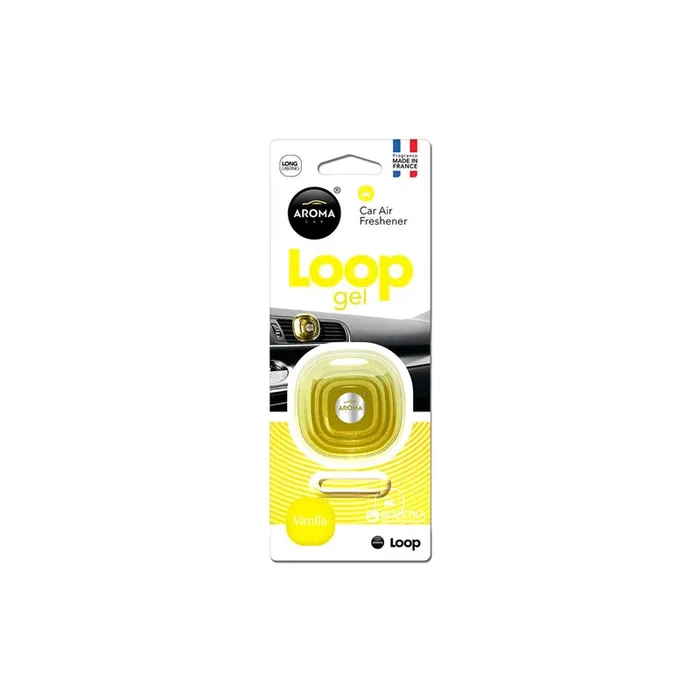 AROMA CAR Loop gel A92599 Car air freshener Blister Pack