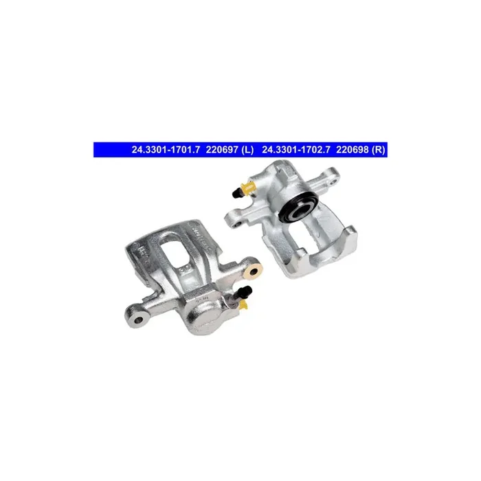 ATE 24.3301-1702.7 Brake Caliper suitable for MERCEDES-BENZ Vaneo (W414) without holder