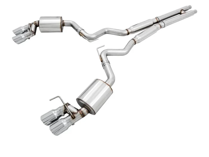 AWE 2018-2023 Ford Mustang GT Track Edition Cat-back Exhaust