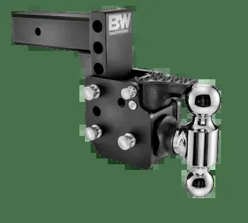 B&W Towing TS20053B 2.5″ Blk T&S Pintle Dual Ball