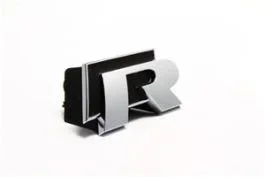 Badge “R” for Front Main Grille Assembly (Chrome/ Black)