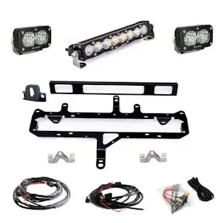 Baja Designs 448262 Toyota S8 10″ Light Bar / S2 Pro TRD Pro Grille Conversion Light Kit
