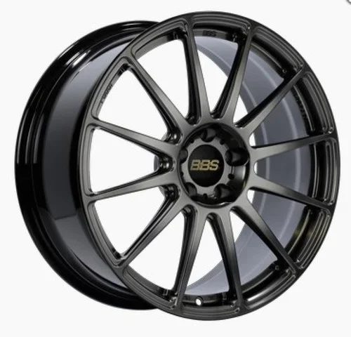 BBS FS 19×9.5 5×112 ET45 Diamond Black Wheel -82mm PFS/Clip Required bbsFS008DBK